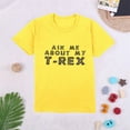 thumbnail image 3 of Dpytoraw T-Shirt à Manches Courtes pour Garçons Col Rond Imprimé Confortable pour Usage Quotidien École Activités Extérieures Tissu Doux Respirant Taille 11-12 Ans, 3 of 5