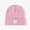 Pink, variant on Men Women Knit Beanie Warm Soft Cozy Hip Hop Street Style Winter Fall Casual Daily Fashion Trendy Solid Color Hat