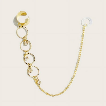 

NUOLUX 2 pcs Earphone Anti-lost Earrings Clips Headphone Clip-on Earrings Decorative Earrings