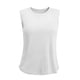 thumbnail image 5 of Tops Casuales sin Mangas para las Mujeres Color Sólido Cuello Redondo Suéter Blusa, las Señoras Tops sin Mangas Y Blusas Suaves Respirables Primavera Verano, 5 of 7