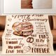 thumbnail image 2 of LHSHID Wedding Anniversary Blanket 25 Years for Women Men Happy 25th Anniversary Soft Throw Blanket Romantic Gift for Couple Wife Husband 40"x50", 2 of 7