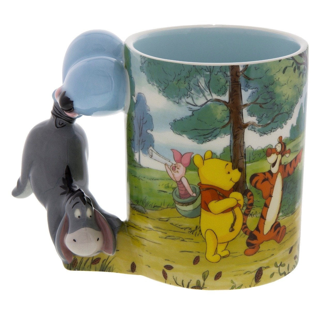 Disney Parks Winnie the Pooh Caracter Handle Eeyore 12oz Coffee Mug New ...