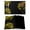 Yellow, variant on Red Rose Placemats Set of 8, Vintage Abstract Garden Flower Floral Black Placemats for Dining Table, Place Mats for Kitchen Tabletop, Waterproof Wipeable Dining Table Mats Set