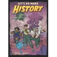 thumbnail image 2 of Women's Strange World Let's Go Make History Racerback Tank Top Black Heather 2X Large, 2 of 4