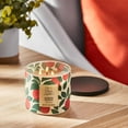 thumbnail image 4 of Mainstays by Becky G. & Alejandra 3-Wick Cranberry Mandarin Candle, Orange & Green, 13 oz, 4 of 6