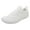 White, variant on AnuYalue Walking Tennis Shoes for Womens Knit Slip on Breathable Mesh Sneakers Comfortable Sneaker Elastic Sock Slip On Lightweight Non-Slip Fall Shoes