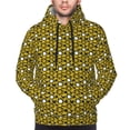 thumbnail image 2 of Bingfone Sunflowers 2 Men's Drawstring Hoodie Long Sleeve Pocket Sweatshirts-3X-Large, 2 of 6