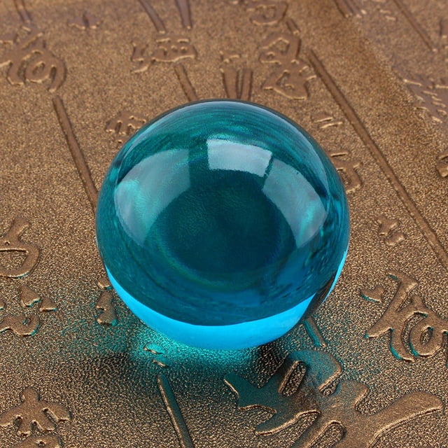 Crystal BallAsian Rare Natural Royal Crystal Sphere Craft Collection Gifts Convenient Use