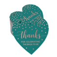 thumbnail image 1 of Inkdotpot Thanks For Celebrating The Bride To Be Bridal Shower Bottle Tag Real Rose Gold Foil Favor Hang Tags Pack Of 100, 1 of 6