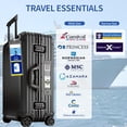 thumbnail image 3 of Soporte para etiquetas de equipaje SEAVILIA para Cruise Ship Essentials, paquete de 8, 3 of 9
