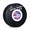 thumbnail image 1 of Anders Hedberg Rondelle de Hockey des Jets de Winnipeg Signifiée, 1 of 2