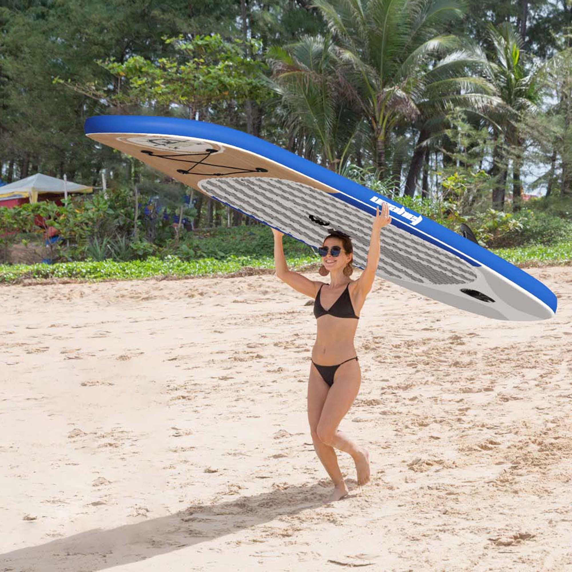 Inflatable Stand Up Paddle Board Non-Slip Deck Complete SUP Accessories 10.5'/11' x 33" x 6"
