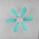thumbnail image 2 of Ventilador de techo LED 2 en 1 PENGJJMXG Lámpara enfriadora 30 W con control remoto 3000k-6500, 2 of 5