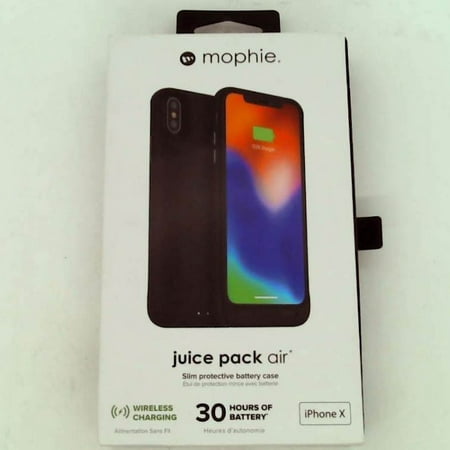 Mophie 3000043 1720 mAh Juice Air Battery Case for iPhone X - Black