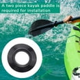 thumbnail image 4 of 4Pcs Universal Kayak Canoe Raft Paddle Oar Drip Rings Splash Guards Ring Paddle Accessories Replacement, 4 of 8
