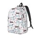 thumbnail image 1 of Disketp Dachshund Dog Puppy print Canvas Backpack Lightweight Travel Daypack Student Rucksack Laptop Backpack-Medium, 1 of 5