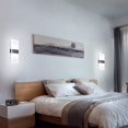 thumbnail image 4 of Lámpara de pared LED para interiores con interruptor de control táctil, lámpara de pared acrílica con pilas, iluminación de pared recargable por USB para dormitorio, sala de estar, pasillo,, 4 of 5