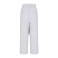 thumbnail image 5 of Nafuu Women Casual Pants Solid Color 2026 New Elasticated High Waist Loose Solid Color Wide Leg Stylish Home Trousers, 5 of 5