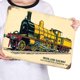 thumbnail image 3 of Train Metal Señal Hojalata Rectangular Pintura Hierro La Barra Del Hogar40x30cm, 3 of 8