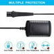 thumbnail image 4 of Cargador de afeitadora 12 V 400 mA Cable de alimentación Adaptador de corriente de repuesto para afeitadora Compatible con afeitadora Braun Serie 7 3 5 9 1 Cargador para 720 760cc 7865cc 790cc 340s 3, 4 of 5