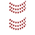 thumbnail image 4 of Bewildely 1 Juego de pancarta colgante de papel con guirnalda de corazón con diseño de cuerda previa colgantes para el hogar accesorio de Type1 NO1, 4 of 4