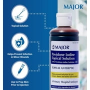 محلول Povidone-Iodine السائل الرئيسي 10٪ 8 Fl. اوز.