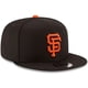 thumbnail image 3 of Gorra New Era MLB 9FIFTY Snapback San Francisco Giants Negra, 3 of 4