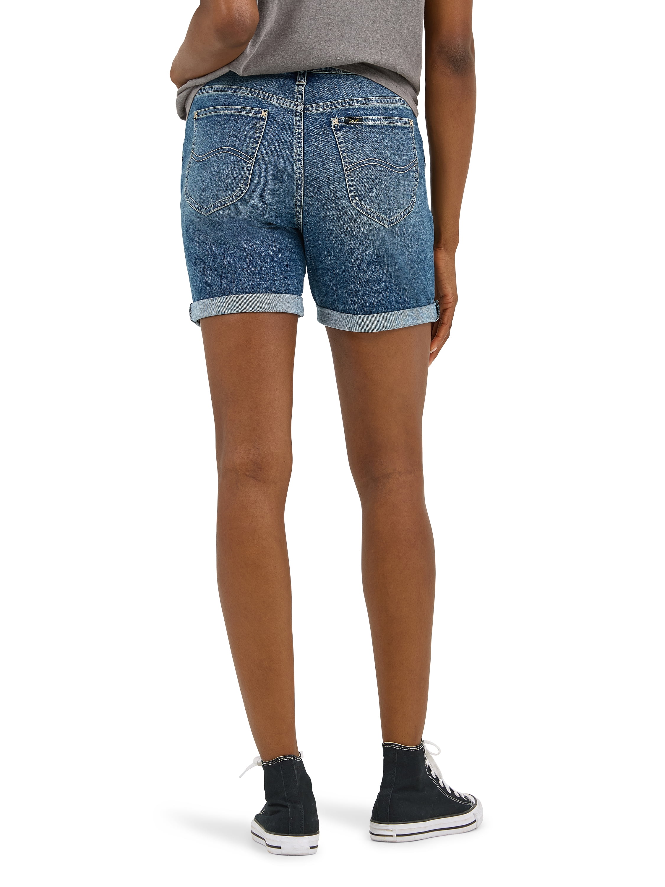 Lee® Women's Mid Rise 5" Cuffed Short, Sizes 4-20