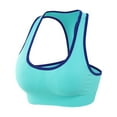 thumbnail image 4 of Everyday Bras for Women Sports Bras Crop Top Jogging Bras Sports Bra Top Yoga Bras for Women High Support Spanks with Bra Scrappy Sports Bras Running Tops for Women Crop Sports Bra Womens Mint Green L, 4 of 4