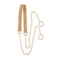 thumbnail image 4 of BELOVING 5 Pcs/Ensemble Sac en Cuir PU Crochet Base Inférieure Sangle à Cordon Sac DIY 12x25cm, 4 of 10