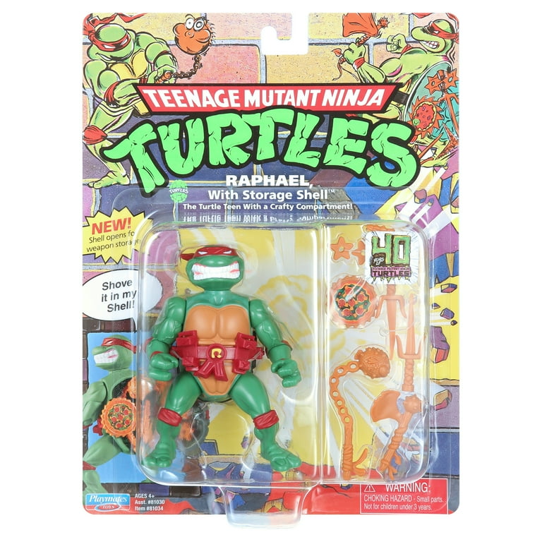 Playmates Toys Original TMNT Teenage Figurine: Classic 4