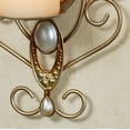thumbnail image 5 of Julianne Wall Sconce Pair Champagne Gold - Elegant Glam Style Sconces Set for Bedroom, Living Room, Bathroom - Hanging Candleholder Decor Candleholder Pair, 5 of 5