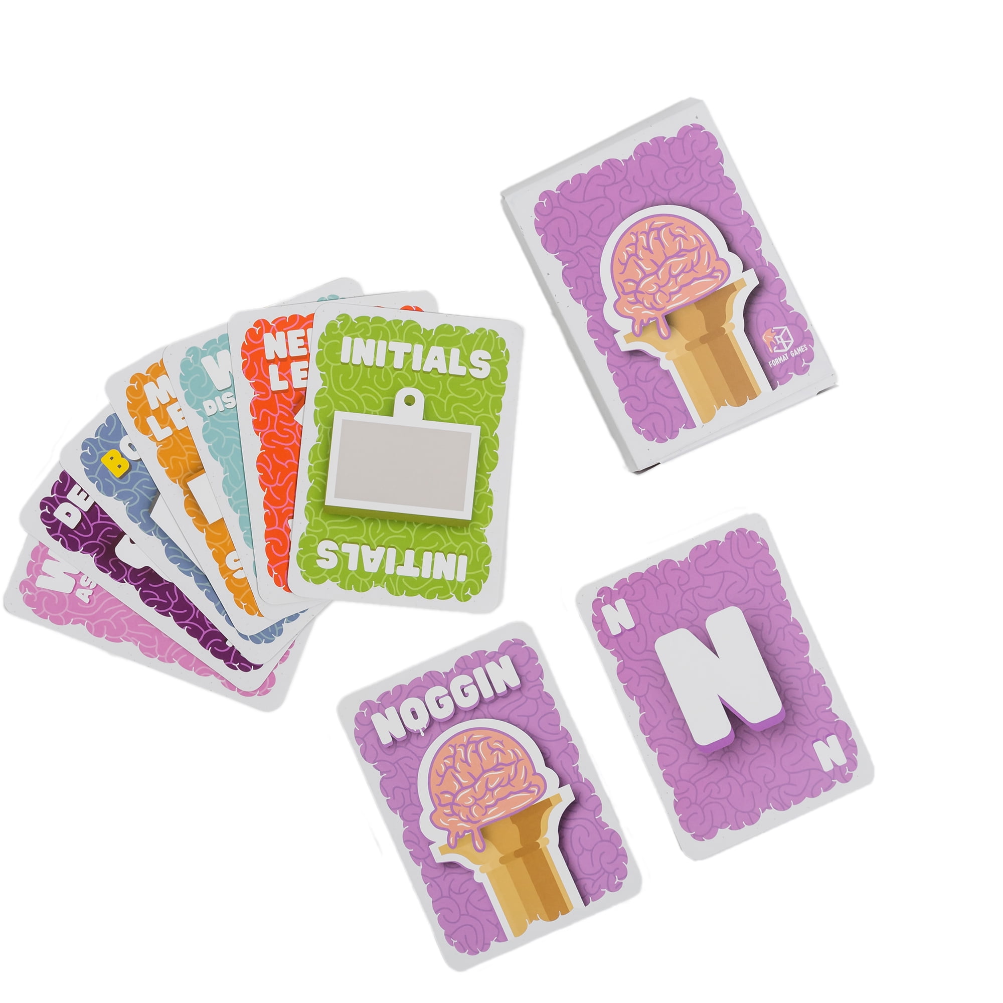 Noggin Family Party Card Game for Ages 10+, from Asmodee