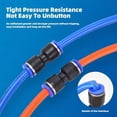 thumbnail image 2 of Kit de Raccords de Tuyau à Connexion Rapide 40 Pcs - 1/4 OD, 10 Diviseurs, 10 Coudes, 10 Té, 10 Droit, Raccords Pneumatiques à Pousser, 2 of 8