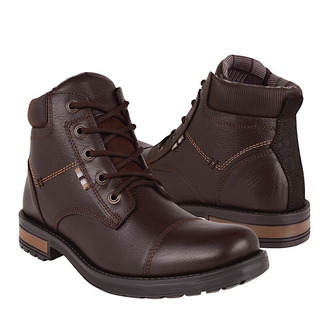 BOTINES CABALLERO STYLO 872 PIEL CAFÉ Stylo 872