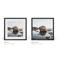 thumbnail image 4 of Oak Wood and Glass Single Picture Frame 16x16, 4 of 7