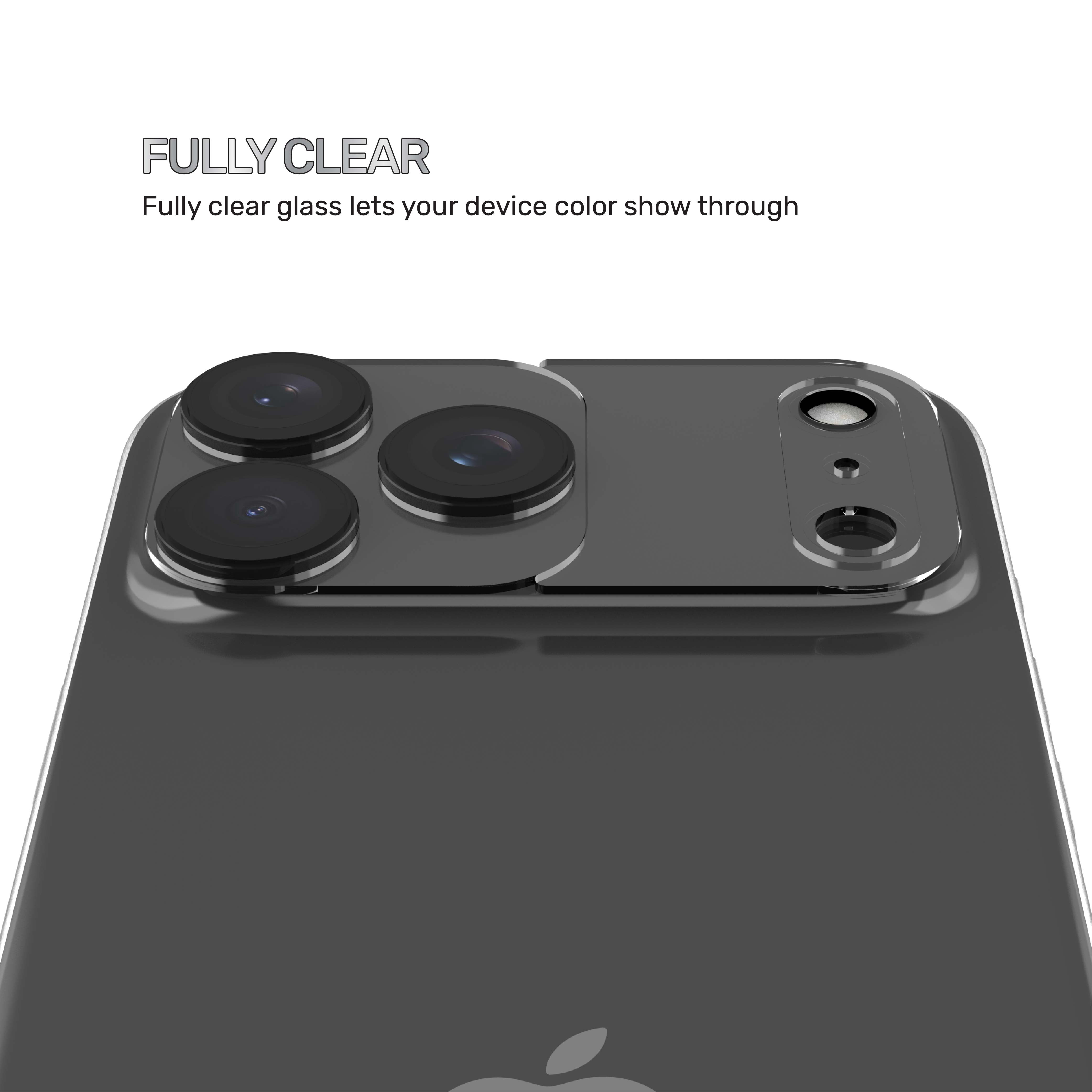 DuraGlass Camera Glass Protector for iPhone 18 Pro / 17 Pro