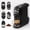 Black, variant on 5-in-1 Single Serve Coffee Maker, 19Bar Espresso Machine, Iced Coffee Maker, 600ml Water Tank, Easy to Use Coffee Machine for Ground/ESE Pod Coffee