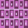 thumbnail image 1 of Ahgly Tapis d'Intérieur Lavable en Machine Carré Violet Transitionnel, 5 Pieds Carré, 1 of 7