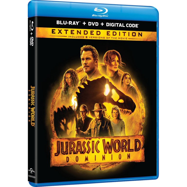 Jurassic World Dominion (Blu-ray + DVD+ Digital Copy) - Walmart.com