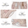 thumbnail image 3 of Women's Silk Pajama Shorts Naughty and Cute Bear Pajama Shorts Women's Casual Pajama Shorts with Pockets, 3 of 6
