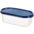 thumbnail image 3 of Contenedores de plástico modulares multiusos ovalados Signoraware de 500 ml con tapa para almacenamiento en la cocina | Aptos para alimentos, sin BPA y a prueba de fugas | Organizadores para especias,, 3 of 3