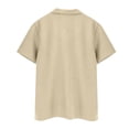 thumbnail image 5 of IhhxPro Men's Performance Collared Shirt Quick Dry Short Sleeve Breathable Work Golf Casual Slim Fit Stretch Cotton Summer S-3XL, 5 of 5