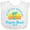 AA-White, variant on Inktastic Summer Enjoy the Sunshine Virginia Beach Virginia in Blue Boys or Girls Baby Bib