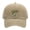 Washed Khaki, variant on Bass Fish Embroidered Vintage Washed Cotton Baseball Cap, Bass Fishing Dad Hat, Outdoor Casual Hat, Gift for Anglers Men Women Fishing Lovers