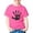 Hot Pink, variant on Girl Clothes Girl Kindness Day Graphic T Shirt Cute Short Sleeve Round Neck Tee for Kids Youth Children Top