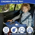 thumbnail image 3 of Kids Travel Tray Foldable Kid Car Tray for Toddler Car Seat Travel Tray for Airplane Toddler Car Seat Lap Tray Carseat Table Tray for Kids Travel Activities, 3 of 7