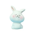 thumbnail image 2 of Blue Resin Rabbit Garden Ornament - Hand-Painted Outdoor Decor for Easter & Spring, 2 of 6