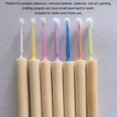 thumbnail image 4 of Micro Hisopos Para Extensiones De Pestañas, Aplicadores De Microcepillos Con De Bambú, Herramientas Removedoras De Pestañas, 100 Unidades Para Cosméticos, 4 of 7