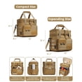 thumbnail image 3 of Bolsa Táctica para Almuerzo RalChyez 20L Aislada de Doble Piso en Color Tan, 3 of 7